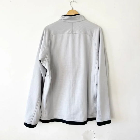 Mountain Hardware Silver Gray Full Zip Lightweight‎ Fleece Jacket Men’s Size XL - Picture 2 of 7